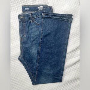 Dark Washed Blue Jeans